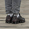 Кросівки Nike Shox TL Triple Black/Red Colour Shift, фото 10