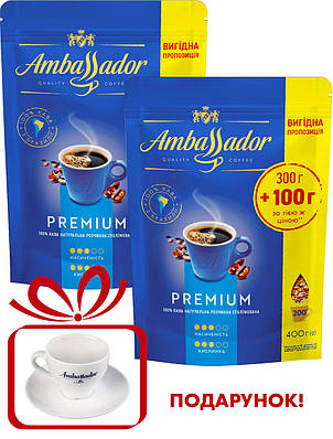 Набір Ambassador Premium розчинна 800г