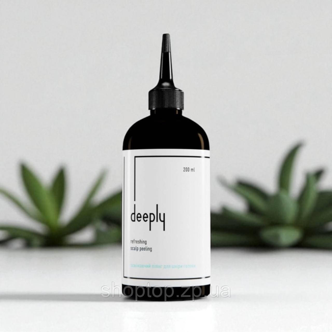 Освіжаючий пілінг для шкіри голови deeply refreshing scalp peeling 200мл., фото 1