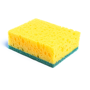 Губки кухонні HoReCa, якісні, жовті, 10 шт. (100*70*35), 1/50