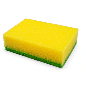 Губки кухонні HoReCa, жовті, 10 шт. (100*70*30), 1/50