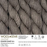 Gazzal WOOL STAR (Газзал Вул Стар) №3804 (Пряжа мериносова вовна нитки для в'язання), фото 2