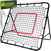 Тренажер футбольні ворота мішень Trizand ребаундер імітує реальний відскок м'яча 120 x 120 x 72 см (23611)