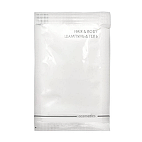 Шампунь-гель 2в1 MIX 10 мл, одноразовий для готелів, 1/500