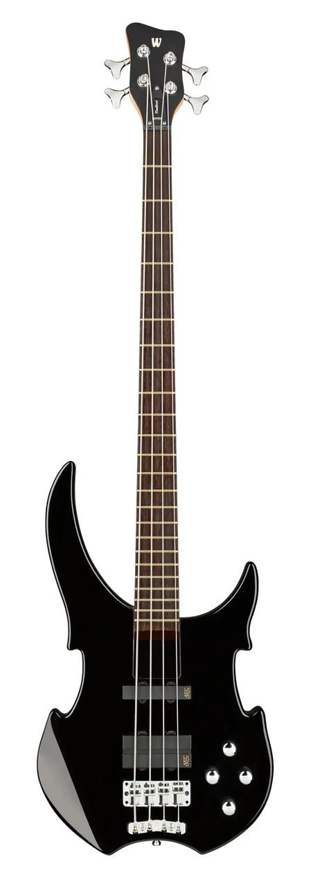Бас-гітара WARWICK RockBass Vampyre Dark Lord, 4-String, F#BEA Tuning (Solid Black High Polish), фото 1