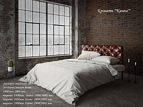 Металеве ліжко м'яке узголів'я "Канна" TM "Tenero", фото 4