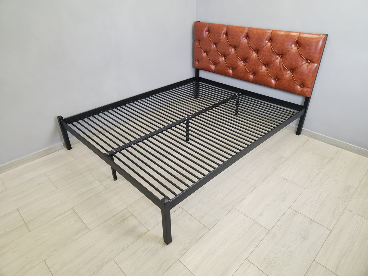 Металеве ліжко м'яке узголів'я "Канна" TM "Tenero"