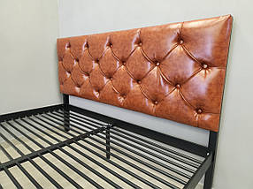 Металеве ліжко м'яке узголів'я "Канна" TM "Tenero", фото 3