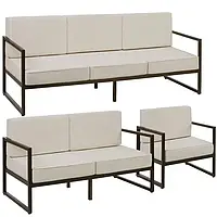 Вуличний меблевий набір Comosa зі знімними чохлами