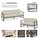 Вуличний меблевий набір Comosa зі знімними чохлами, фото 2