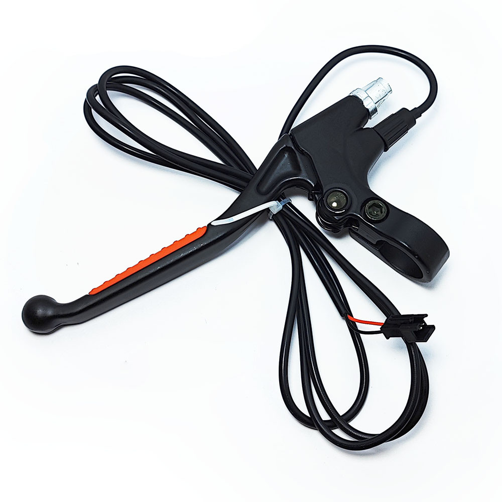 Гальмівна ручка ліва для самоката велосипеда під трос із датчиком