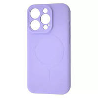 Чохол із підтримкою magsafe однотонний WAVE Colorful Case with MagSafe (TPU) iPhone 15 PRO MAX light purple
