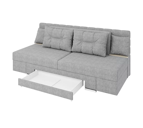 Диван-ліжко Prime / Прайм 235 см розкладний з тумбами та шулядою ТМ Matroluxe, фото 1