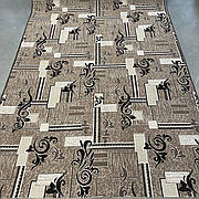 Бюджетне килимове покриття 3х3 на повстяній основі Музика