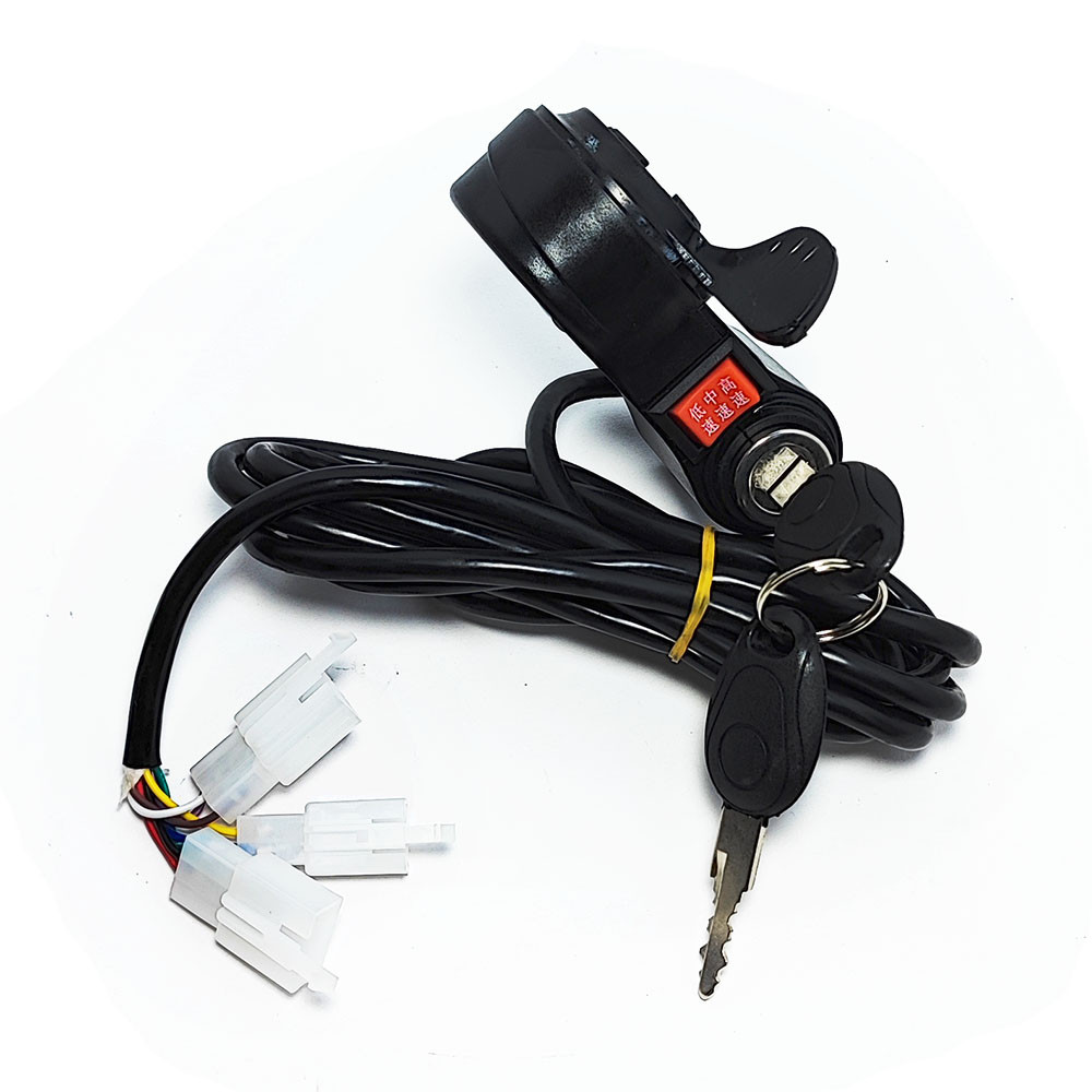 Курок газу із замком і перемикачем на 3 положення