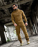 Літній еластичний тактичний костюм agony кайот НП5186, фото 4