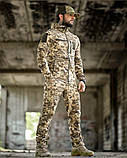 Літній еластичний тактичний костюм agony піксель НП4878, фото 2