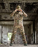Літній еластичний тактичний костюм agony мультикам НП4879, фото 2