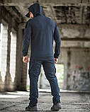 Літній еластичний тактичний костюм agony синій дснс НП4889, фото 4