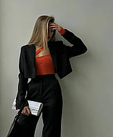 Брючний жіночий костюм 2ка. Штани + піджак класичного стилю. Розмір: 42-44, 44-46