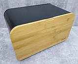 Прямокутна хлібниця Maestro MR-1770 Чорний, фото 7