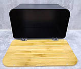 Прямокутна хлібниця Maestro MR-1770 Чорний, фото 8