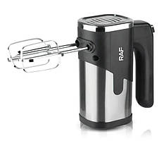 Кухонний міксер RAF 6630 з насадками 300 Вт Чорний