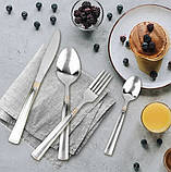 Комплект столових приборів Maestro Basic MR1523G на 6 персон 24 предмети, фото 2