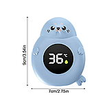 Термометр дитячий для купання, 1 шт (блакитний), фото 3