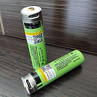 Акумулятор батарейка 18650, LiitoKala USB-34B, 3400mah з USB портом для зарядки, захист