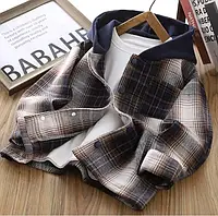 Рубашка тёплая,сорочка для мальчика