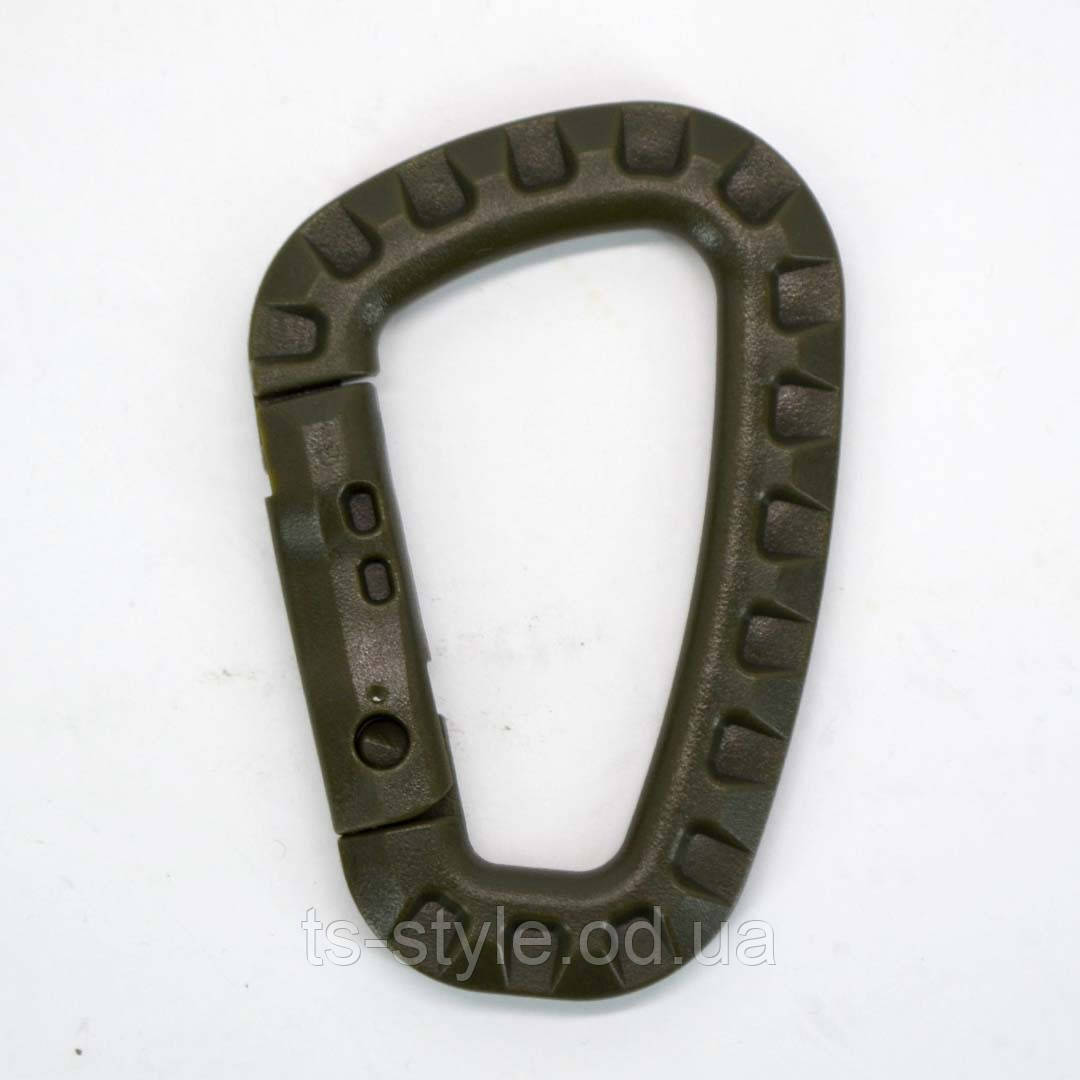 Карабін пластиковий олива, фото 1