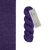 Gazzal WOOL STAR (Газзал Вул Стар) №3827 фіолетовий (Пряжа мериносова вовна нитки для в'язання)