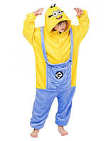 Детский кигуруми Миньон желтый пижама (р. 140) ktv0426