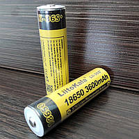 Акумулятор батарейка LiitoKala 18650, 3600mAh, 36S-JT