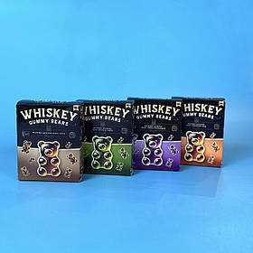 Алкогольні Цукерки Желейки з Віскі комплект 4 шт