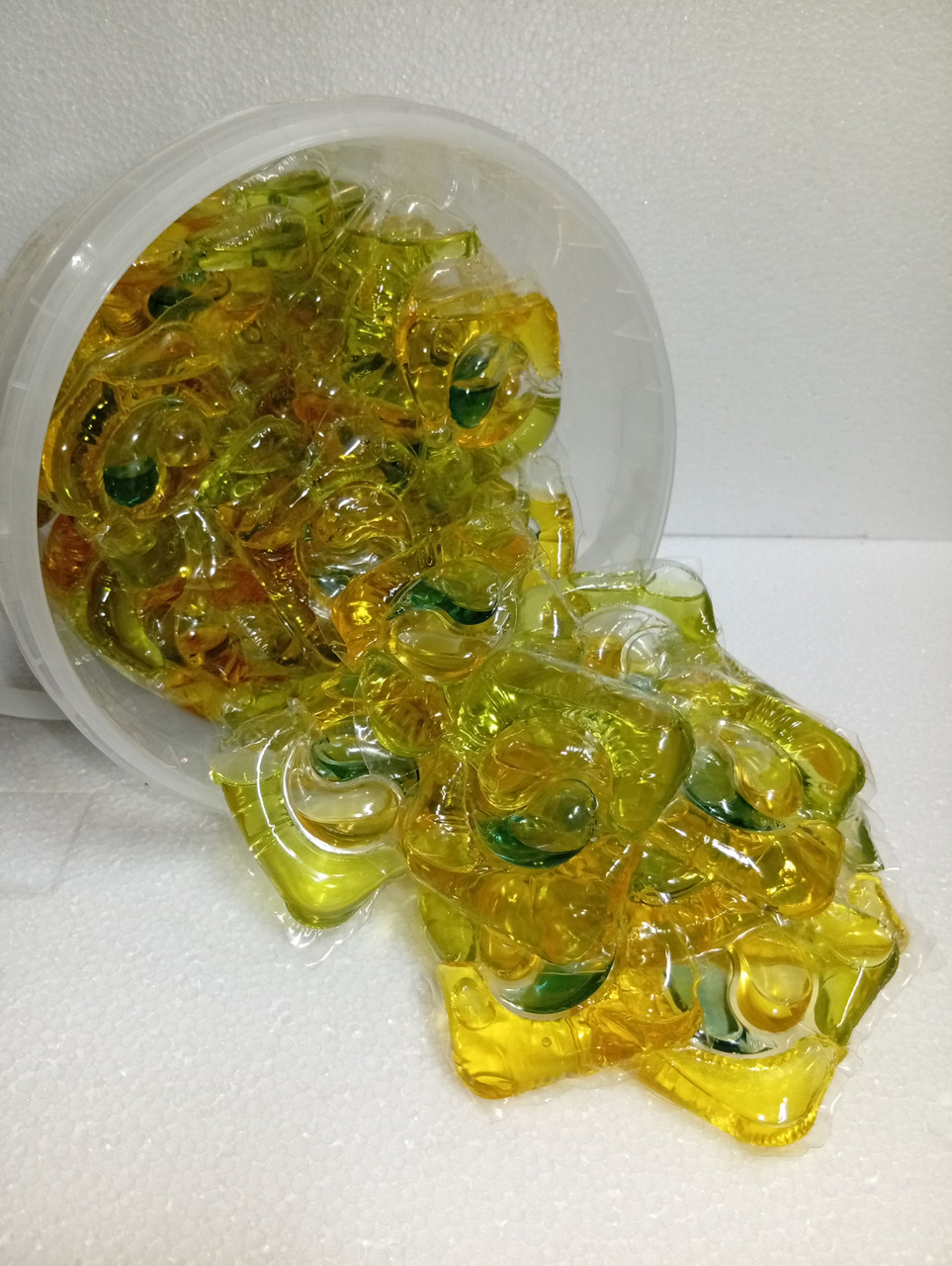 Капсули для прання Perlux 4 in1 Європейська Універсальна 50 капсул відро