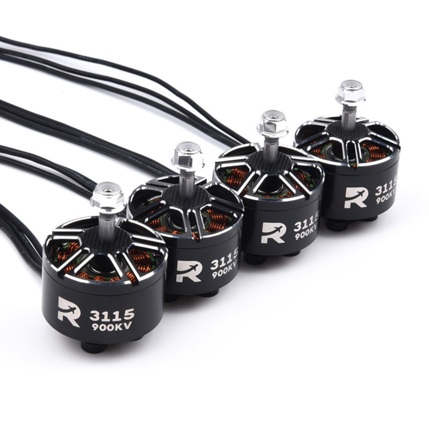 Комплект 4 шт безщіткових двигунів Readytosky R3115 900KV (4 шт) для FPV дронів, фото 1