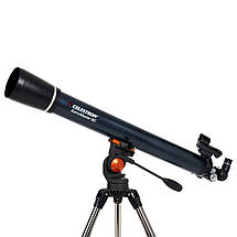 Телескоп Celestron AstroMaster 90 AZ | Рефрактор-ахромат на азимутальному монтуванні для астрономічних/наземних спостережень, фото 5