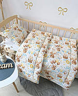 Ковдра дитяча , ковдра в дитяче ліжечко, ковдра та подушка, ковдра Angelok-child