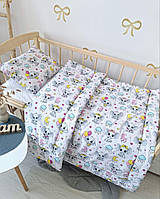 Дитяча ковдра, ковдра для новонароджених, ковдра та подушка в ліжечко Angelok-child