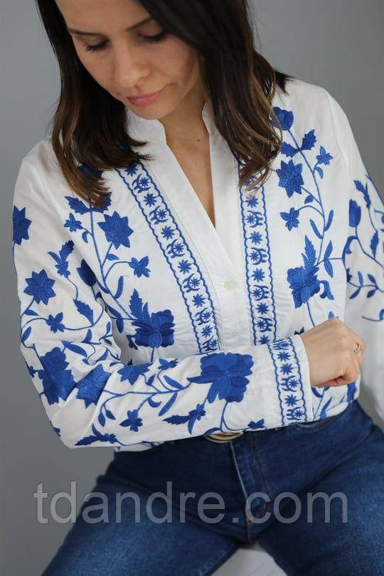 Сучасний жіночий піджак вишиванка, фото 1