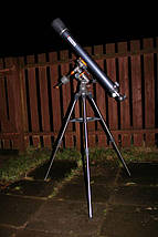 Телескоп Celestron AstroMaster 90 AZ | Рефрактор-ахромат на азимутальному монтуванні для астрономічних/наземних спостережень, фото 3