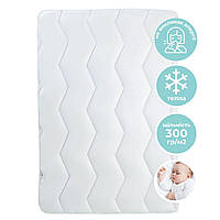 Ковдра дитяча зимова Comfort 100х135 см PAPAELLAдля дітей у дитяче ліжечко антиалергенна біла