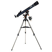 Телескоп Celestron AstroMaster 90 EQ | Рефрактор-ахромат на екваторіальному монтуванні для астрономічних і наземних спостережень, фото 3