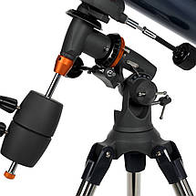 Телескоп Celestron AstroMaster 90 EQ | Рефрактор-ахромат на екваторіальному монтуванні для астрономічних і наземних спостережень, фото 4