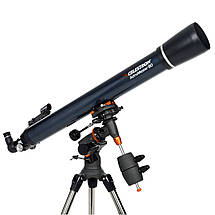 Телескоп Celestron AstroMaster 90 EQ | Рефрактор-ахромат на екваторіальному монтуванні для астрономічних і наземних спостережень, фото 5