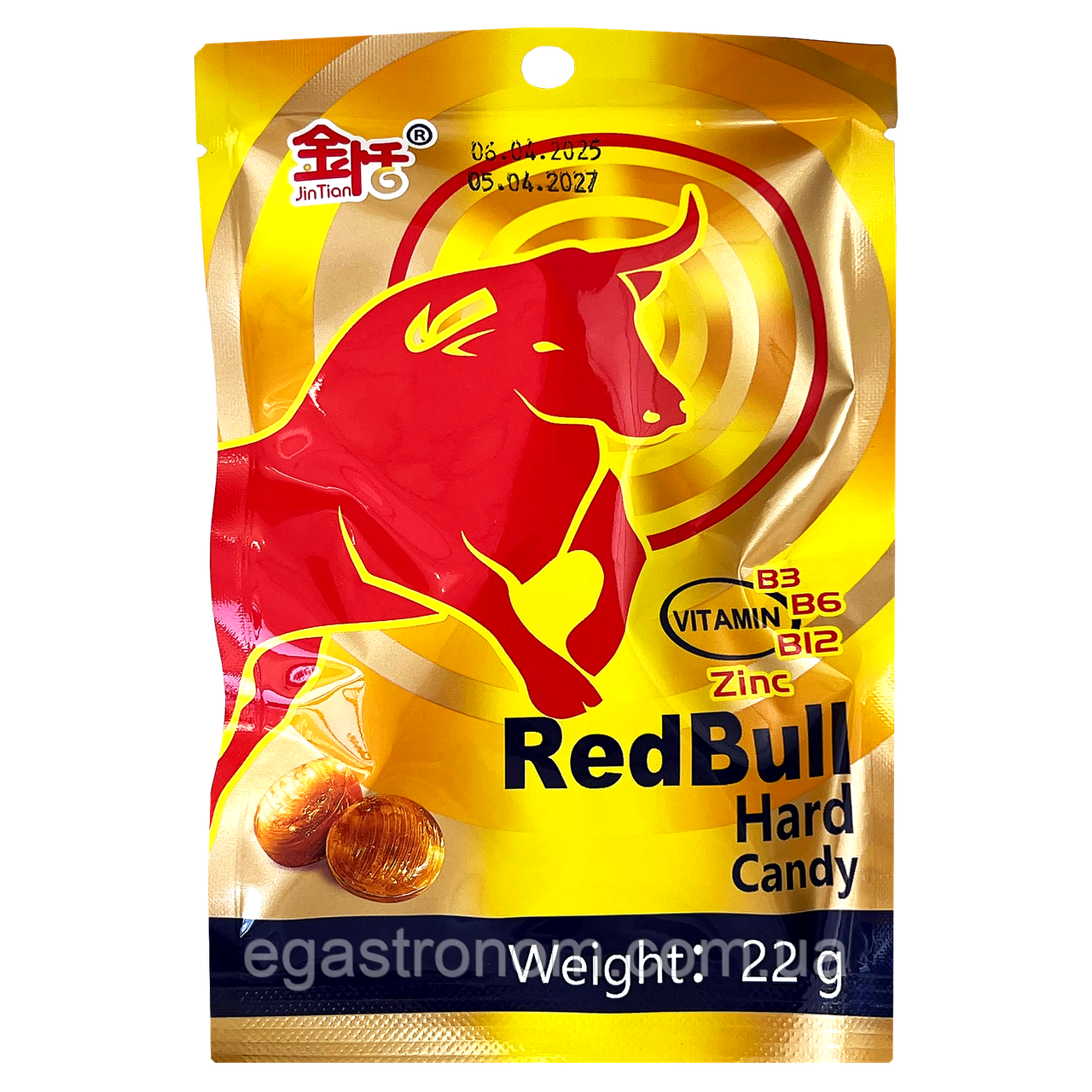 Цукерки Ред Бул Red Bull 22g 20шт/уп 12уп/ящ (Код: 00-00018052), фото 1