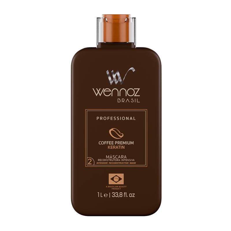Кератин Wennoz Brasil (Honma Tokyo) Coffee Premium Keratin Intensive Reconstructive Mask 1000 мл (заводська)