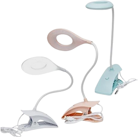 Настільна лампа LED доладна на прищіпці 25см 6511 KNZ